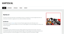 Desktop Screenshot of karten.nl
