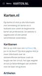 Mobile Screenshot of karten.nl