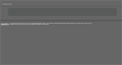 Desktop Screenshot of karten.de